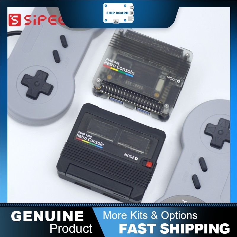 Retro Gaming Raspberry Pi - Sipeed Tang Console with 138K FPGA,