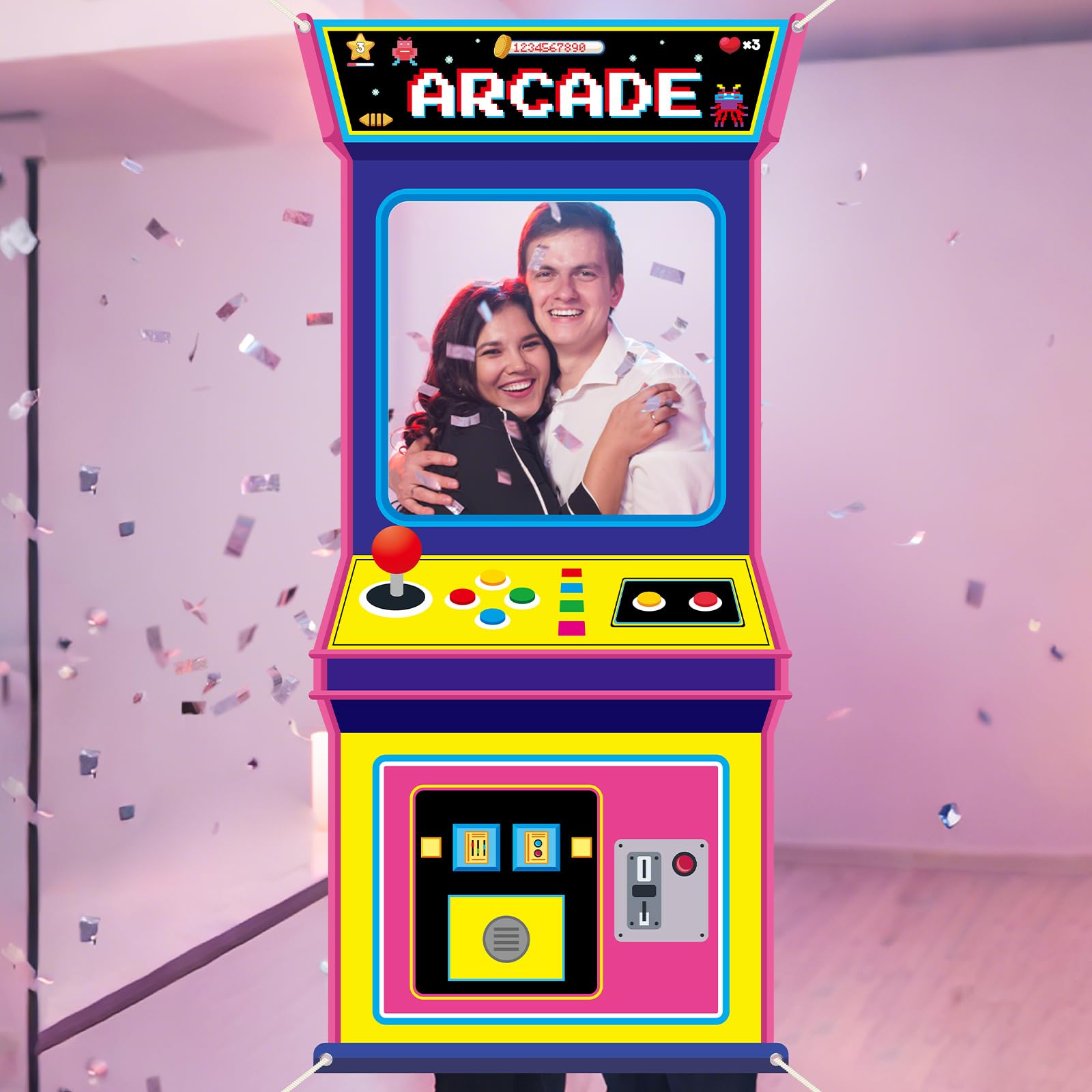 Retro Video Gaming Fabric Arca - Background Retro Gaming review and price