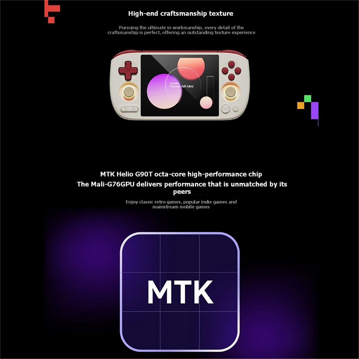 ■★New Arrival Fashion  AIR Min - Retro Gaming Android review and price