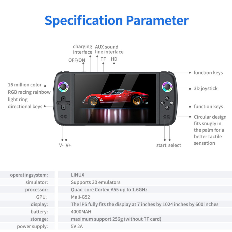 New M27 Large Screen Handheld  - Retro Gaming Download review and price