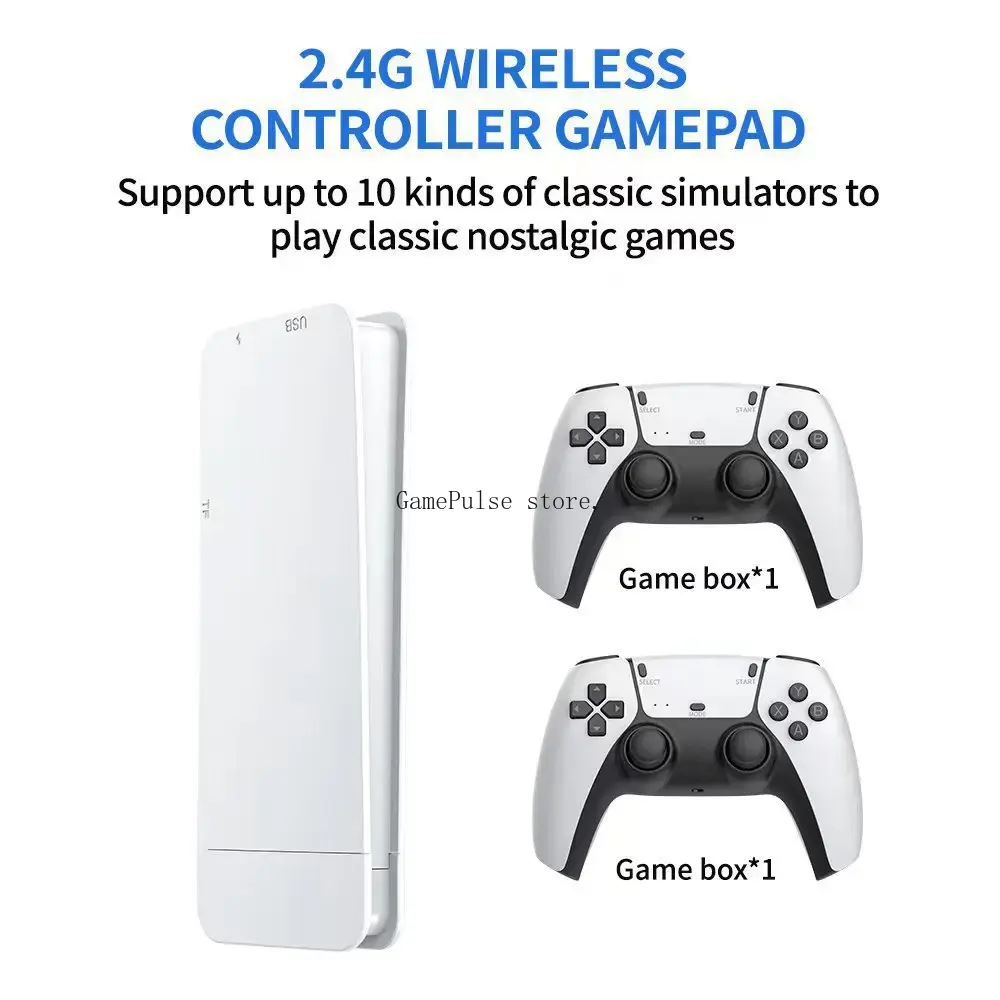 GamePulse M15 4K Game Console  - Retro Gaming Game Stick review and price