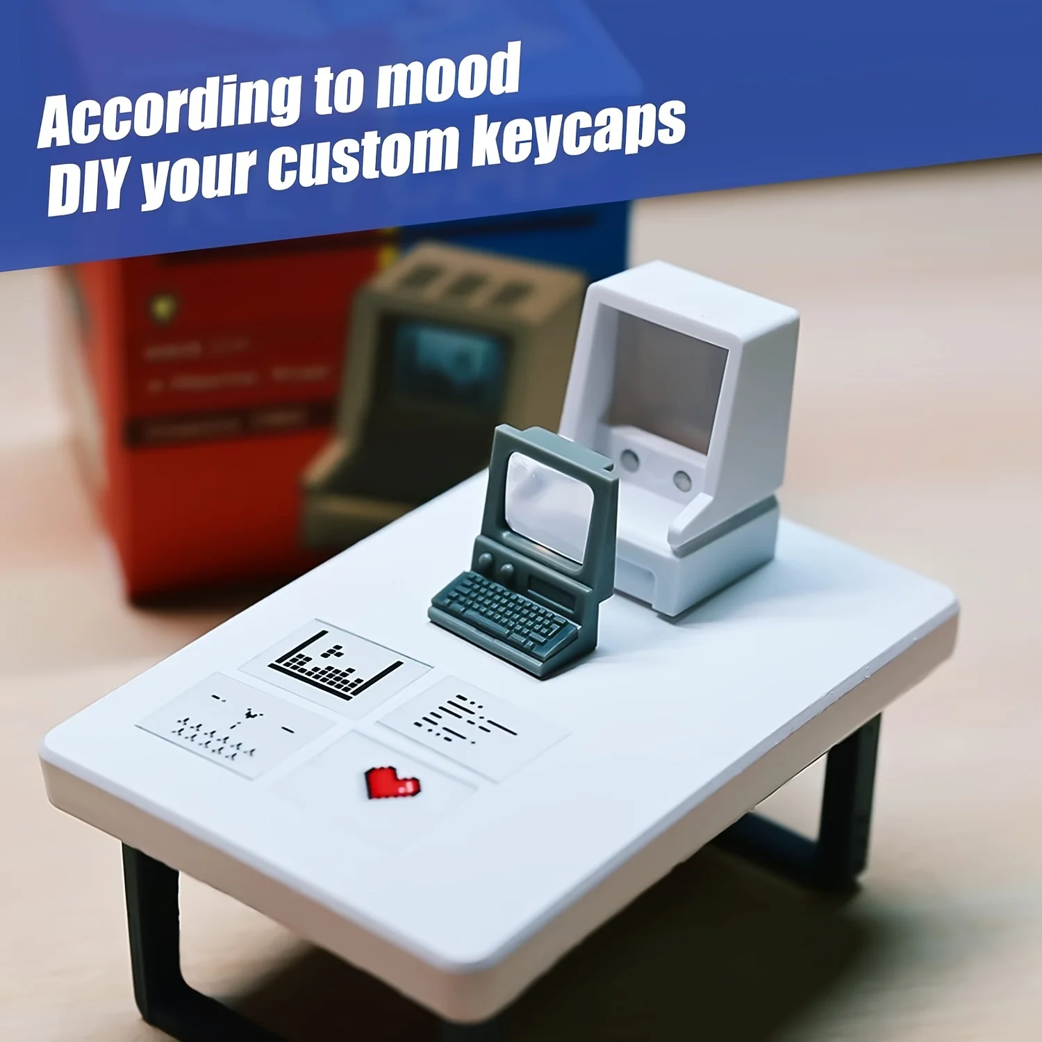 Retro Mac-Inspired Keycaps Dou - Retro Gaming Mac review and price