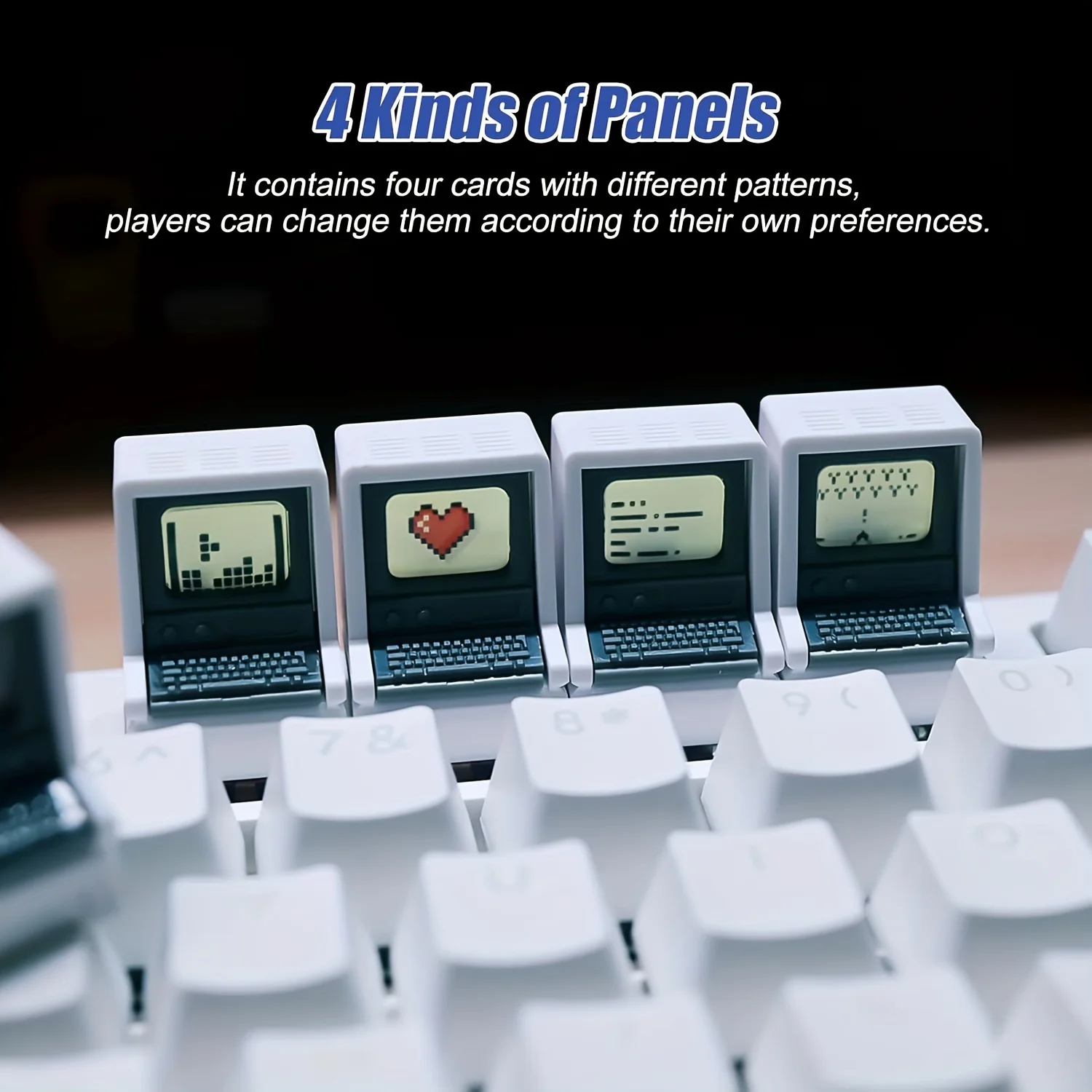 Retro Mac-Inspired Keycaps Dou - Retro Gaming Mac review and price