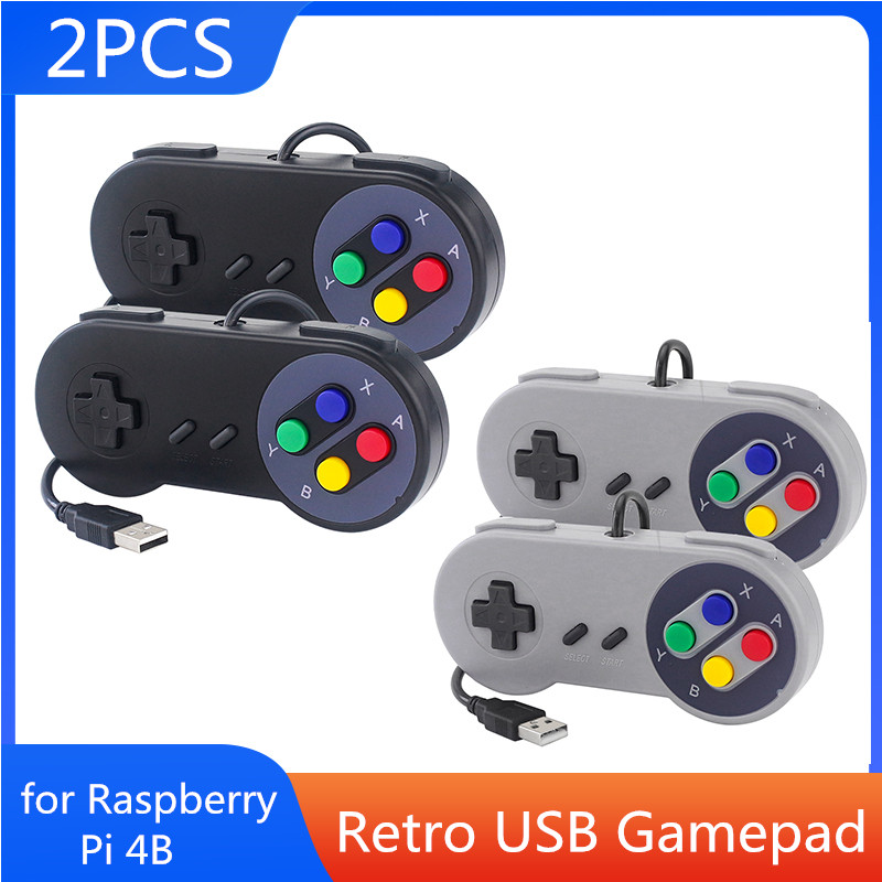 2PCs USB Gamepad Retro Gaming  - Retro Gaming Raspberry Pi review and price