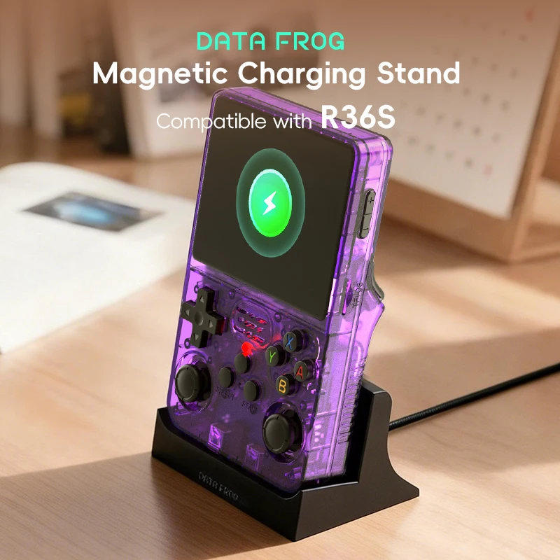 Data Frog R36S Charging Dock S - Retro Gaming Download review and price