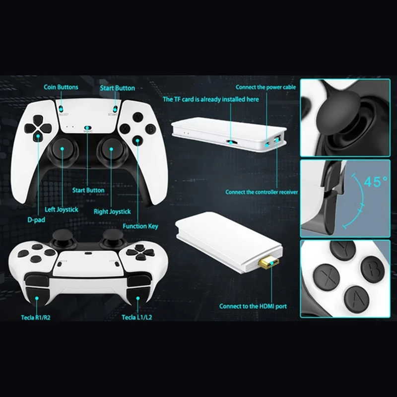 M15 4K TV Game Stick 64GB Buil - Retro Gaming Game Stick review and price