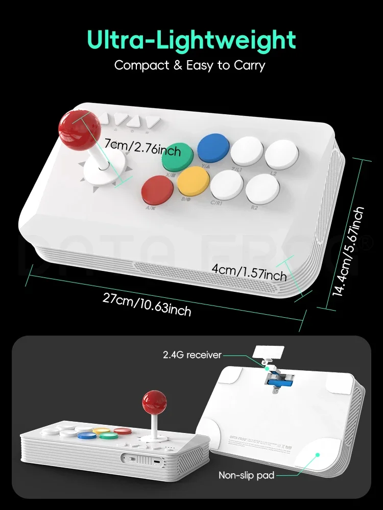 DATA FROG Wireless Fighting Ga - Retro Gaming Game Stick review and price