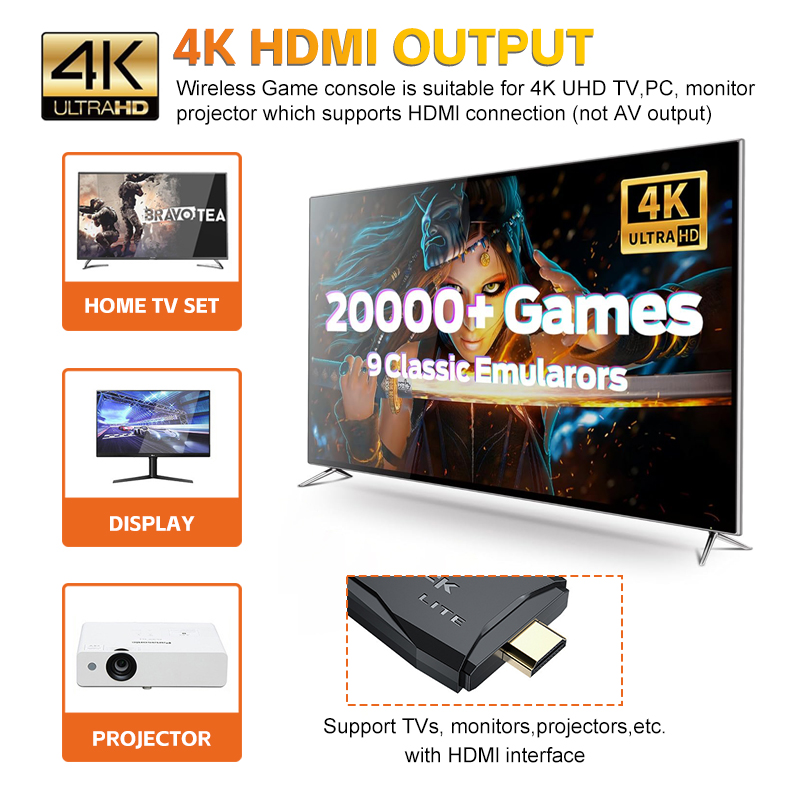 M9 Video Game Console 4K 20000 - Retro Gaming Game Stick review and price