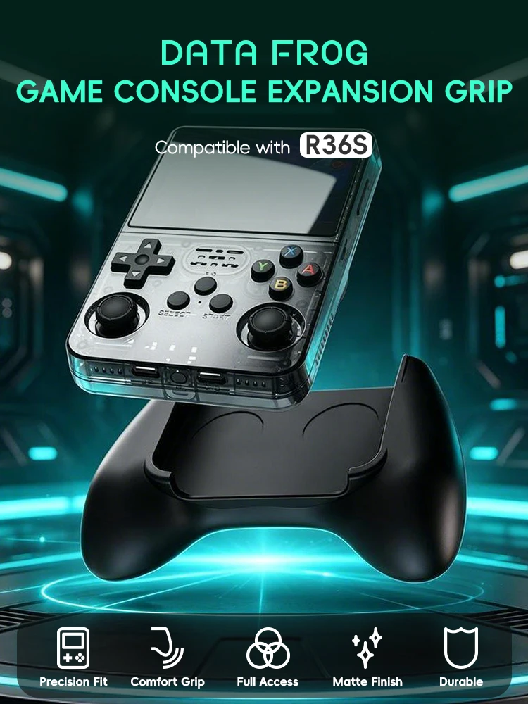 Data Frog R36S Game Grip Ergon - Retro Gaming Download review and price