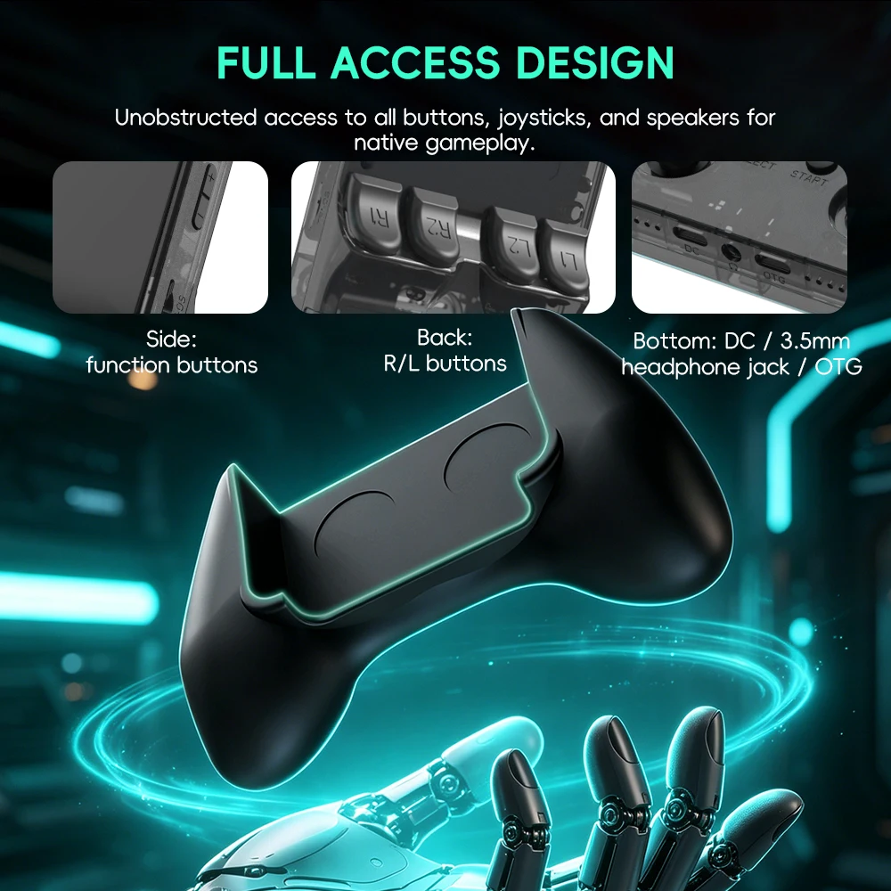 Data Frog R36S Game Grip Ergon - Retro Gaming Download review and price