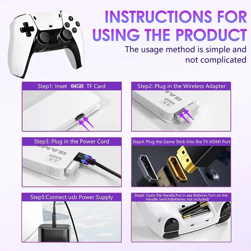 M15 4K TV Game Stick 64GB Buil - Retro Gaming Game Stick review and price