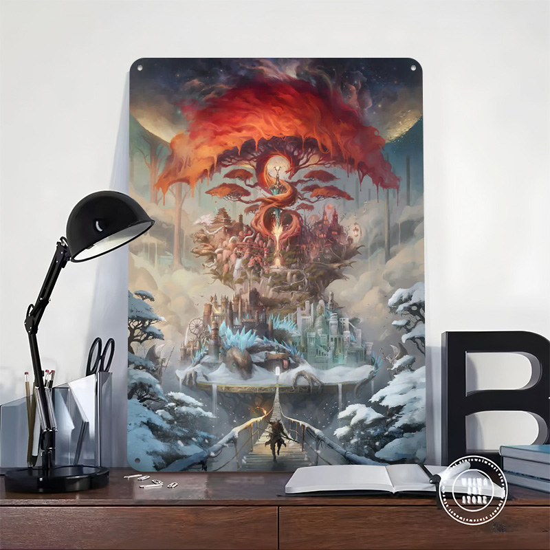 The Painted World Printed Post - World Of Retro Gaming review and price