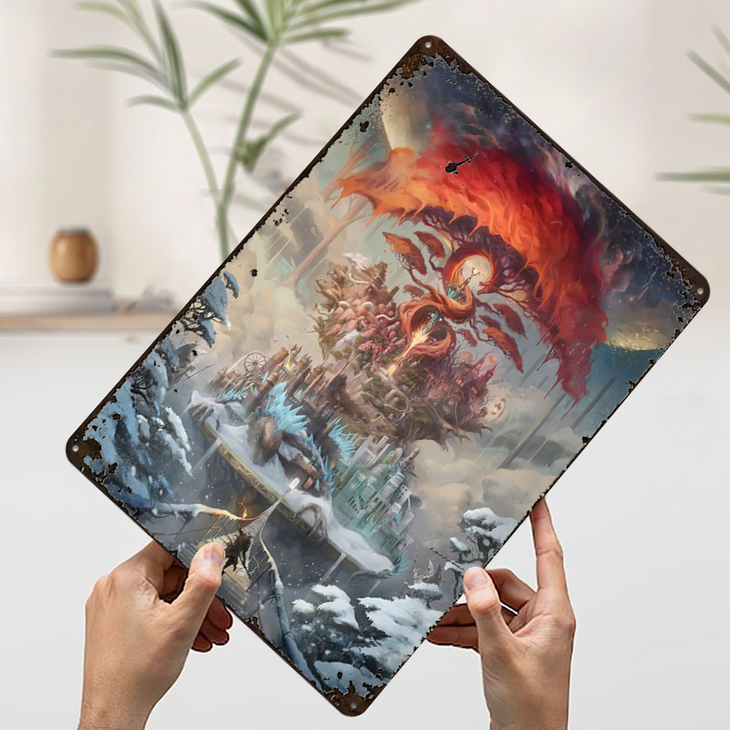 The Painted World Printed Post - World Of Retro Gaming review and price