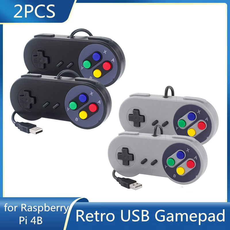 2PCs USB Gamepad Retro Gaming  - Retro Gaming Raspberry Pi review and price