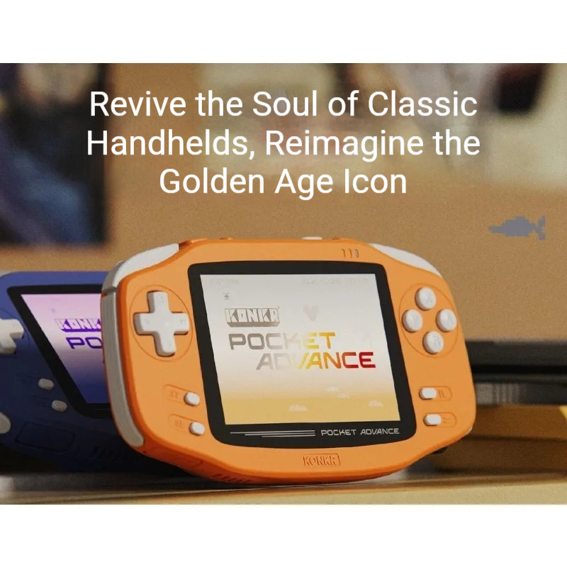 AYANEO KONKR Pocket Advance Re - Retro Gaming Download review and price