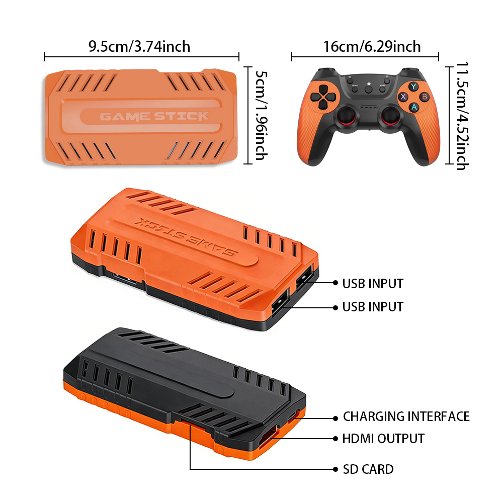 New X10 Pro Retro Gaming Conso - Retro Gaming Game Stick review and price