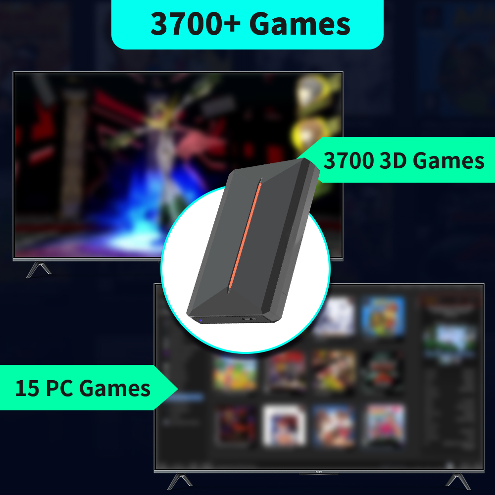 Launchbox OS 500GB Portable Ga - Retro Gaming Download review and price