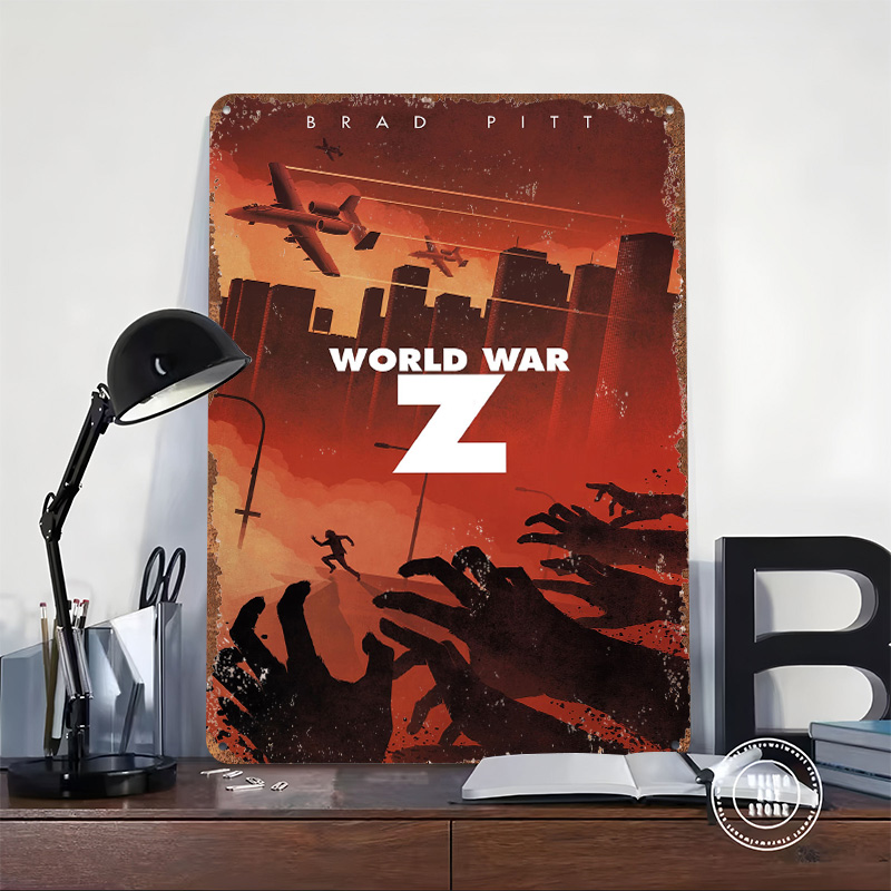 World War Z Alternative Poster - World Of Retro Gaming review and price
