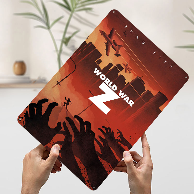 World War Z Alternative Poster - World Of Retro Gaming review and price