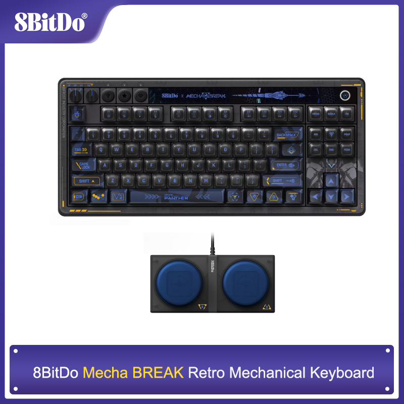 8BitDo Retro 87 Mechanical Key - Retro Gaming Android review and price