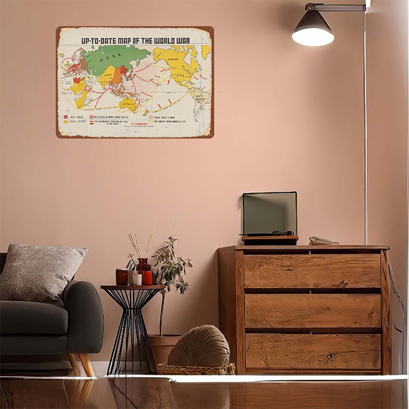 Map Of The World War Personali - World Of Retro Gaming review and price