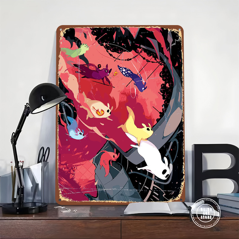 Rain World Metal Poster Custom - World Of Retro Gaming review and price