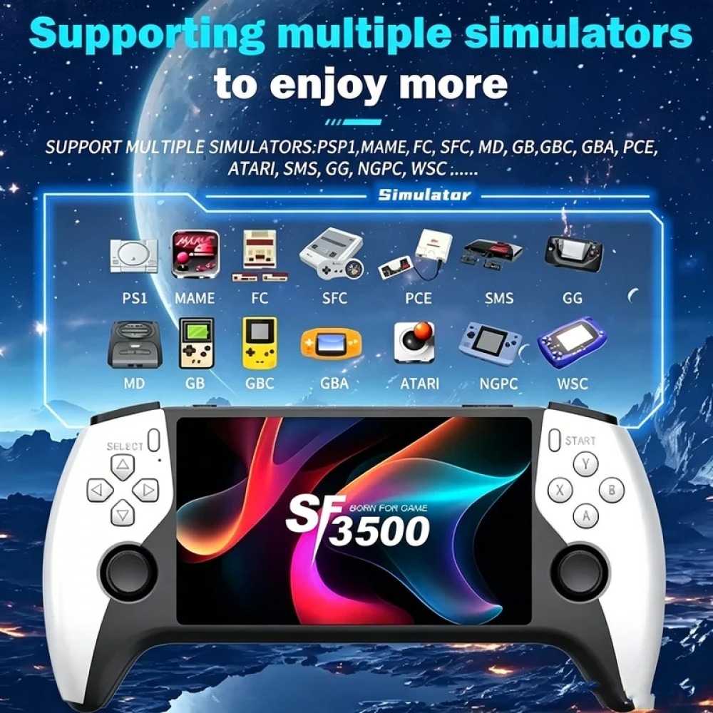 SF3500 5 inch Handheld Game Co - Retro Gaming Download review and price