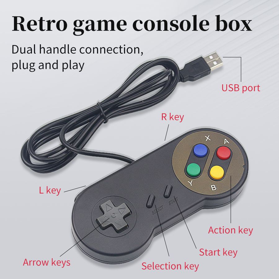 Plug and Play USB Gamepad for  - Retro Gaming Raspberry Pi review and price